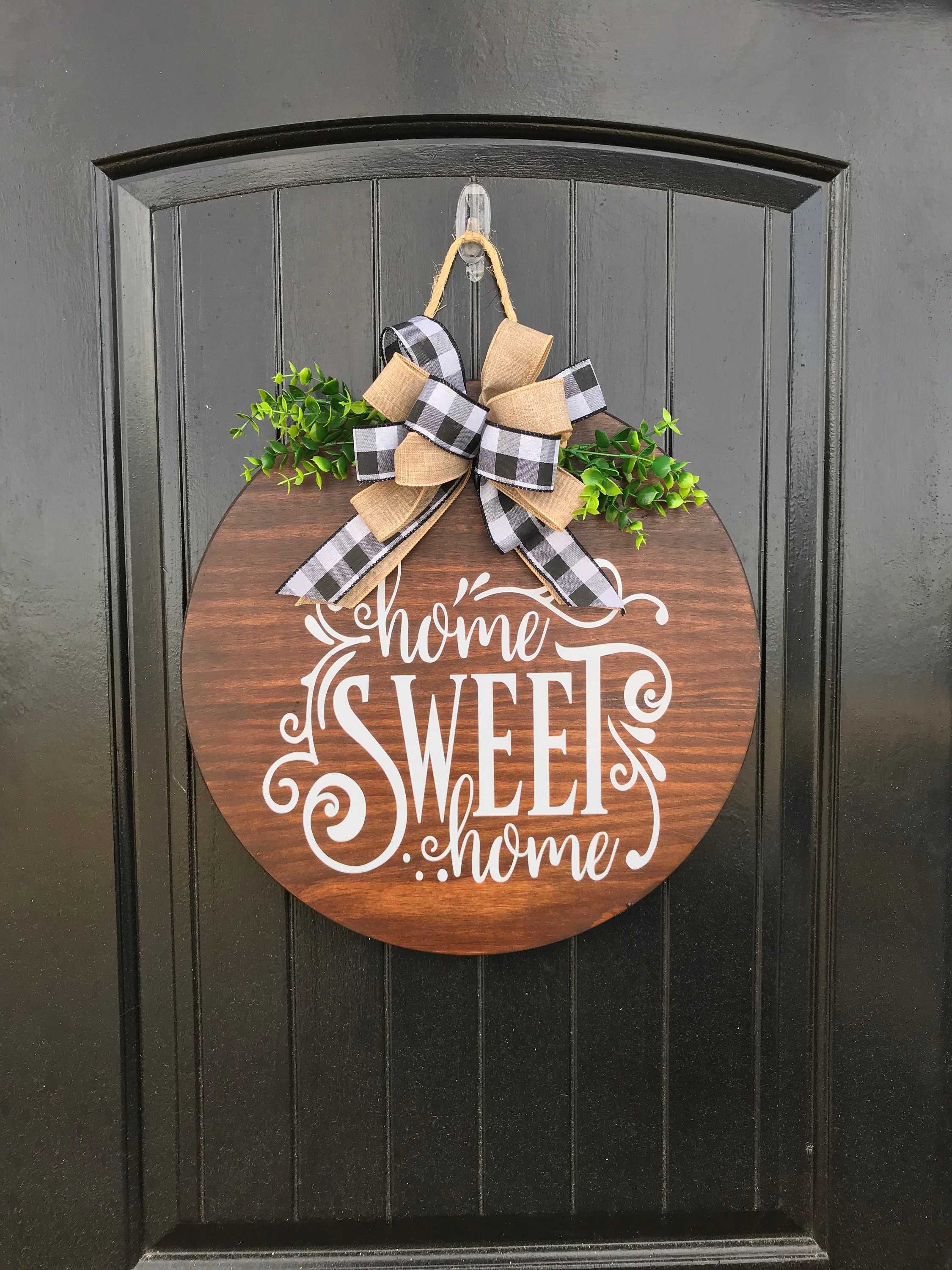 Door Hangers Home & Living front door decor Door Wreath Hostess gift