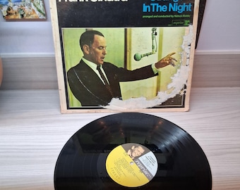 Vintage 1966 Frank Sinatra Strangers in the Night LP Album Record