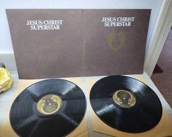 33 Vinyl LP Album jesus christ superstar a rock opera 2 record album in like new condition A