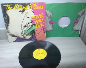33 Vinyl LP Album the roling stones love you live vinyl in like new condition RARE