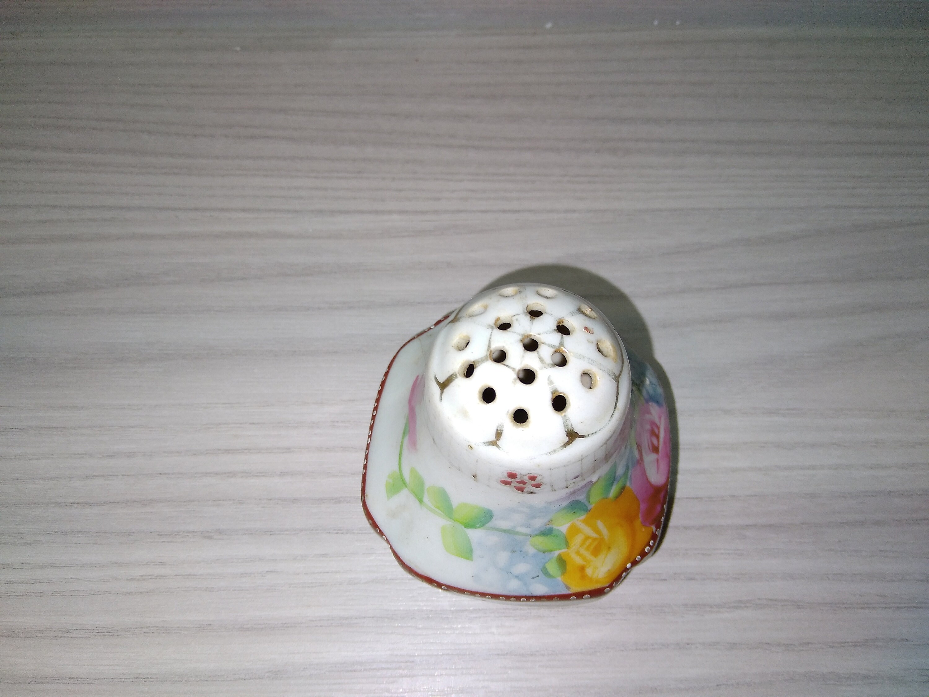 Vintage Antique Porcelain Sugar Shaker Floral Sugar Shaker Etsy
