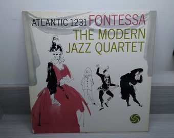 33 Vinyl LP Album atlantic 1231 Fontessa the modern jazz quartet