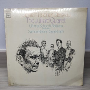 33 Vinyl album  LP dietrich fischer - dieskau the juilliard quartet othmar schoeck still sealed brand newcondition RARE B