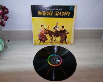 33 Vinyl Album LP ray anthony anthony Italiano vinyl in neuwertigem Zustand RAR