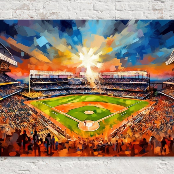 Baseball Artwork - Etsy