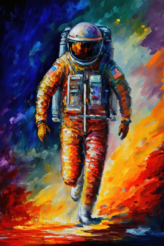 SPACEMAN Art Print