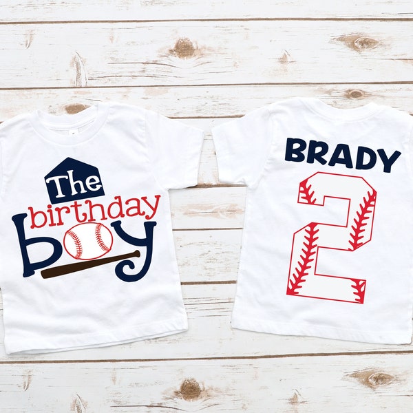 Boys Baseball birthday shirt, baseball birthday theme, baseball birthday, baseball party, sports birthday, sports party, boys birthday shirt