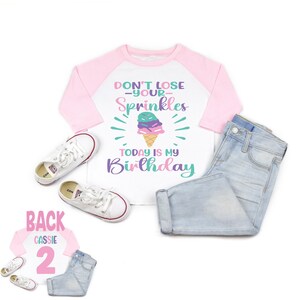 Ice cream birthday shirt, ice cream birthday party, ice cream shirt, birthday girl shirt, ice cream birthday outfit, sprinkles theme party