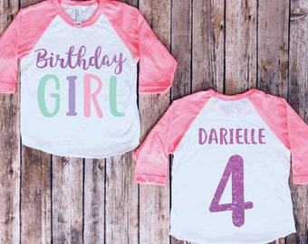 little girl birthday shirt ideas
