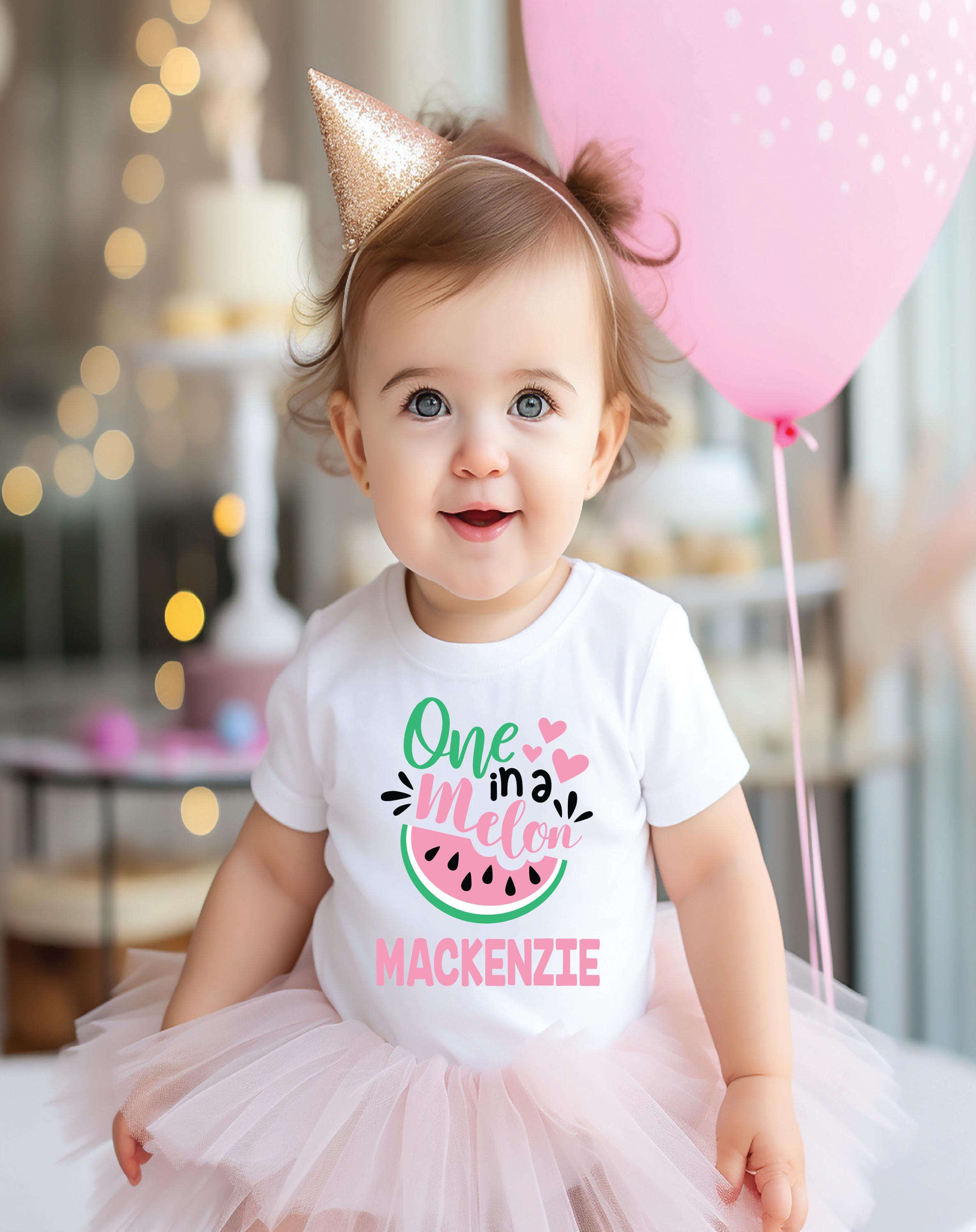 First Birthday Pink Check Outfit