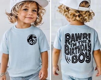 ¡Rawr! Soy el cumpleañero – Camiseta de dinosaurio, camiseta de cumpleaños número 3 de Three Rex