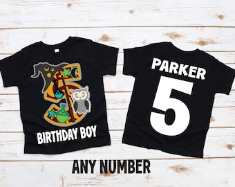 Wizard birthday shirt, wizard birthday party, wizard theme, custom wizard birthday shirt, boy birthday shirt, ANY AGE, magic birthday shirt