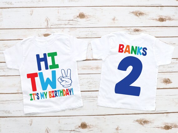 birthday boy shirt 2t