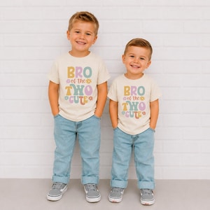 Two cute shirt, 2nd birthday shirt, birthday girl shirt, 2nd birthday outfit, toddler birthday shirt, retro groovy birthday girl , two year image 4