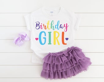 Birthday girl shirt, girl birthday shirt, girl birthday, birthday shirt, birthday girl, baby girl birthday, toddler birthday, girl heart
