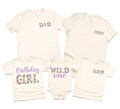 Flower birthday shirt, Floral birthday shirt, wild flower birthday, girls floral birthday, wildflower 1st birthday, wild one , two wild