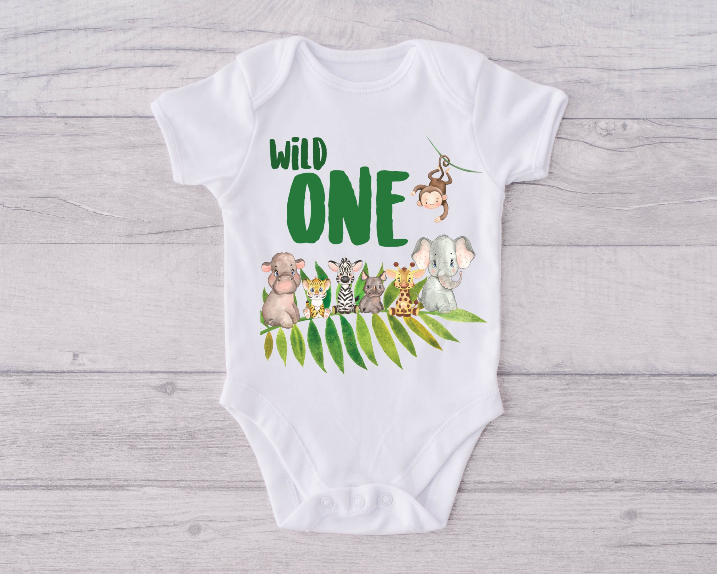 Wild One Animals Zoo Birthday Boy Shirt Wild One Wild One - Etsy