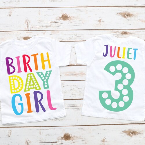 Baby girl birthday shirt Clearance