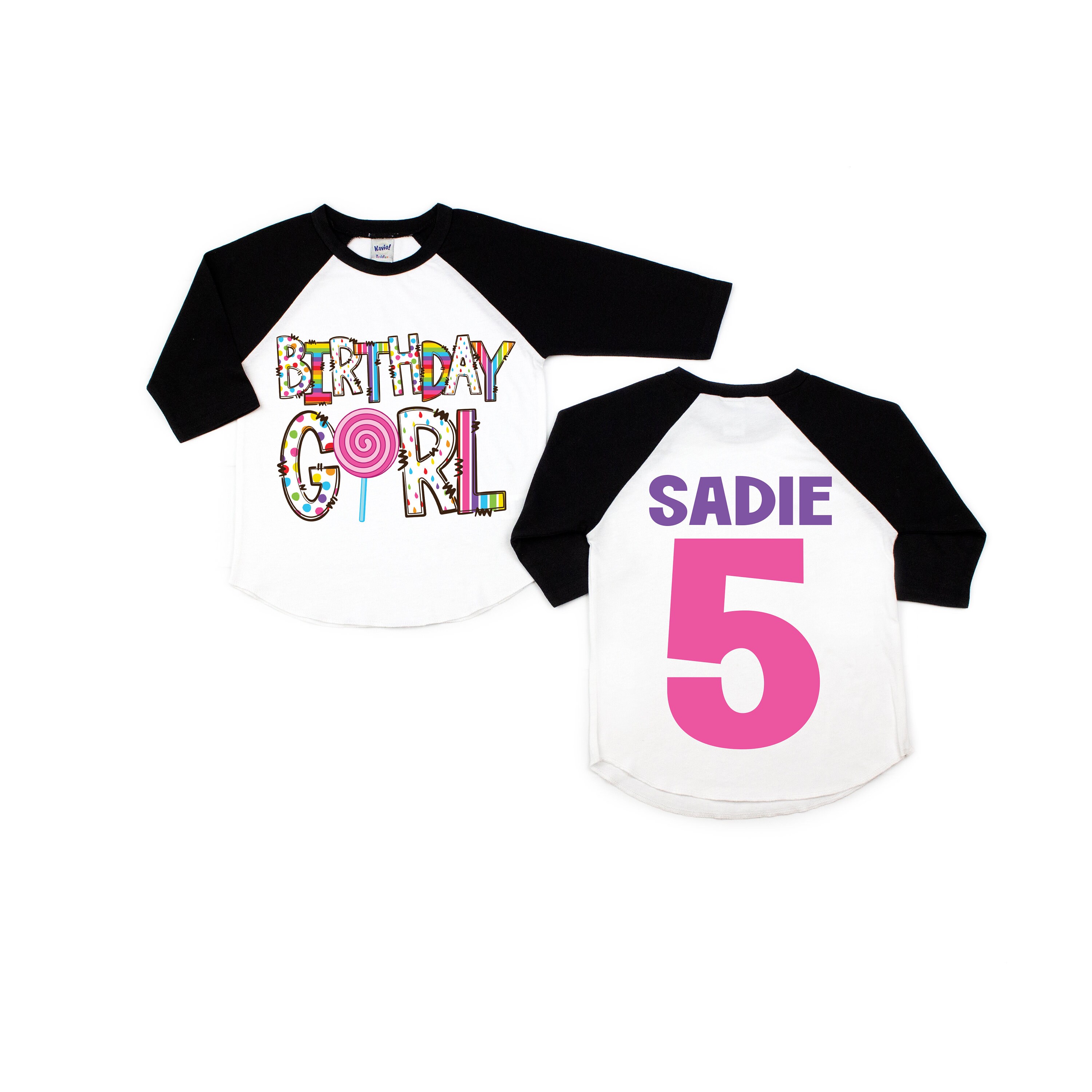 Lollipop birthday shirt