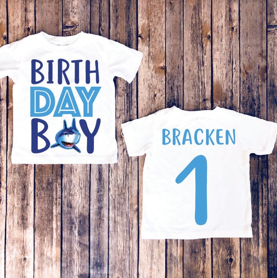 birthday shark shirt