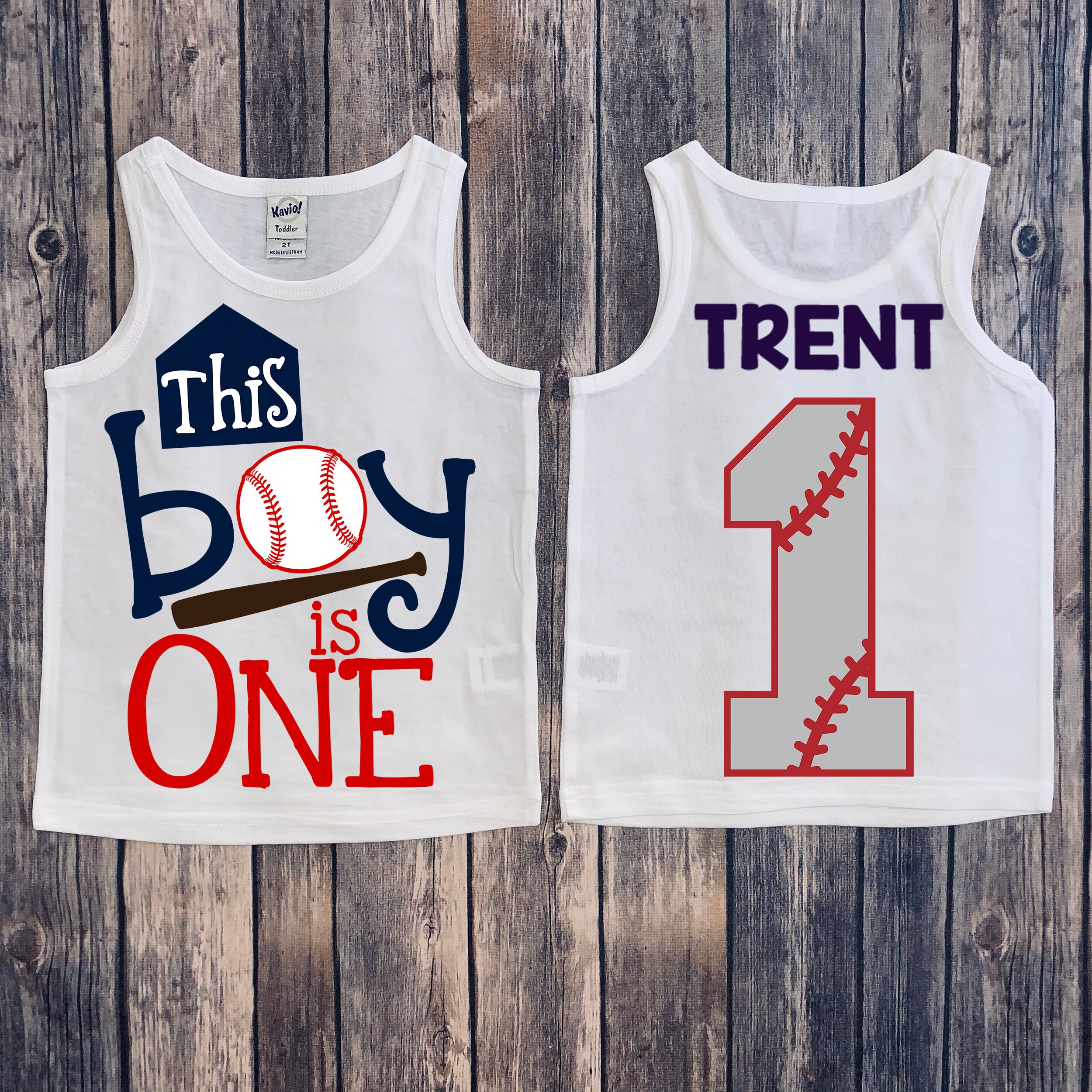 Baseball first birthday baseball birthday shirt baseball Etsy