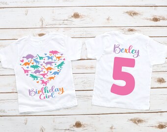 Dinosaur girl custom birthday shirt, girl dinosaur birthday , dinosaur birthday shirt girl, dinosaur shirt, dinosaur birthday, dinosaur gift