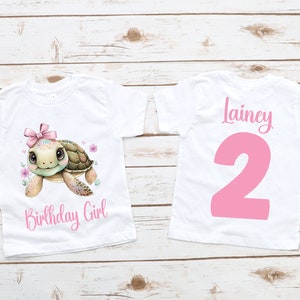 Turtle birthday shirt, birthday girl shirt, sea turtle gifts, turtle party, under the sea , sea turtle birthday party, 1st birthday shirt