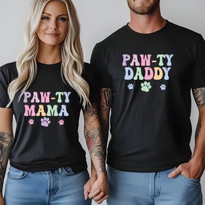 Let's pawty puppy birthday shirt, let's paw-ty, puppy birthday, dog birthday, puppy party, dog birthday party, pawty shirt, girl birthday image 12