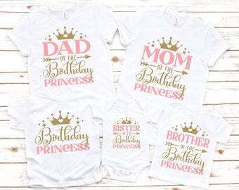 birthday princess shirt toddler