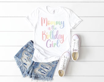 Birthday girl mommy,birthday girl shirt, birthday mom shirt, girl birthday, birthday shirt, birthday girl, baby girl birthday,