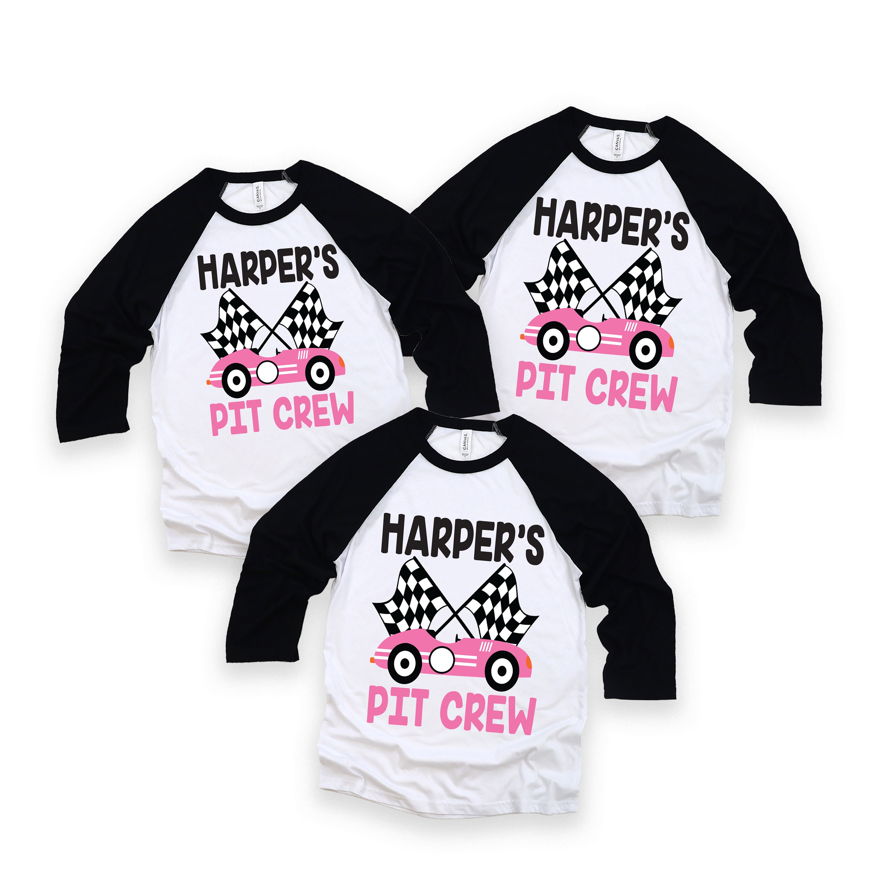 Family Race Car Girl Birthday Shirts, Racecar Birthday Shirt, Matching ...