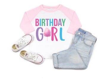 Cotton candy birthday shirt, Candy theme birthday, Candy birthday party, girl birthday shirt, birthday girl shirt, birthday girl