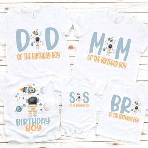 Space birthday shirt, outer space shirt, 1st trip around the sun, two the moon, space theme birthday, space mom and dad, boy birthday