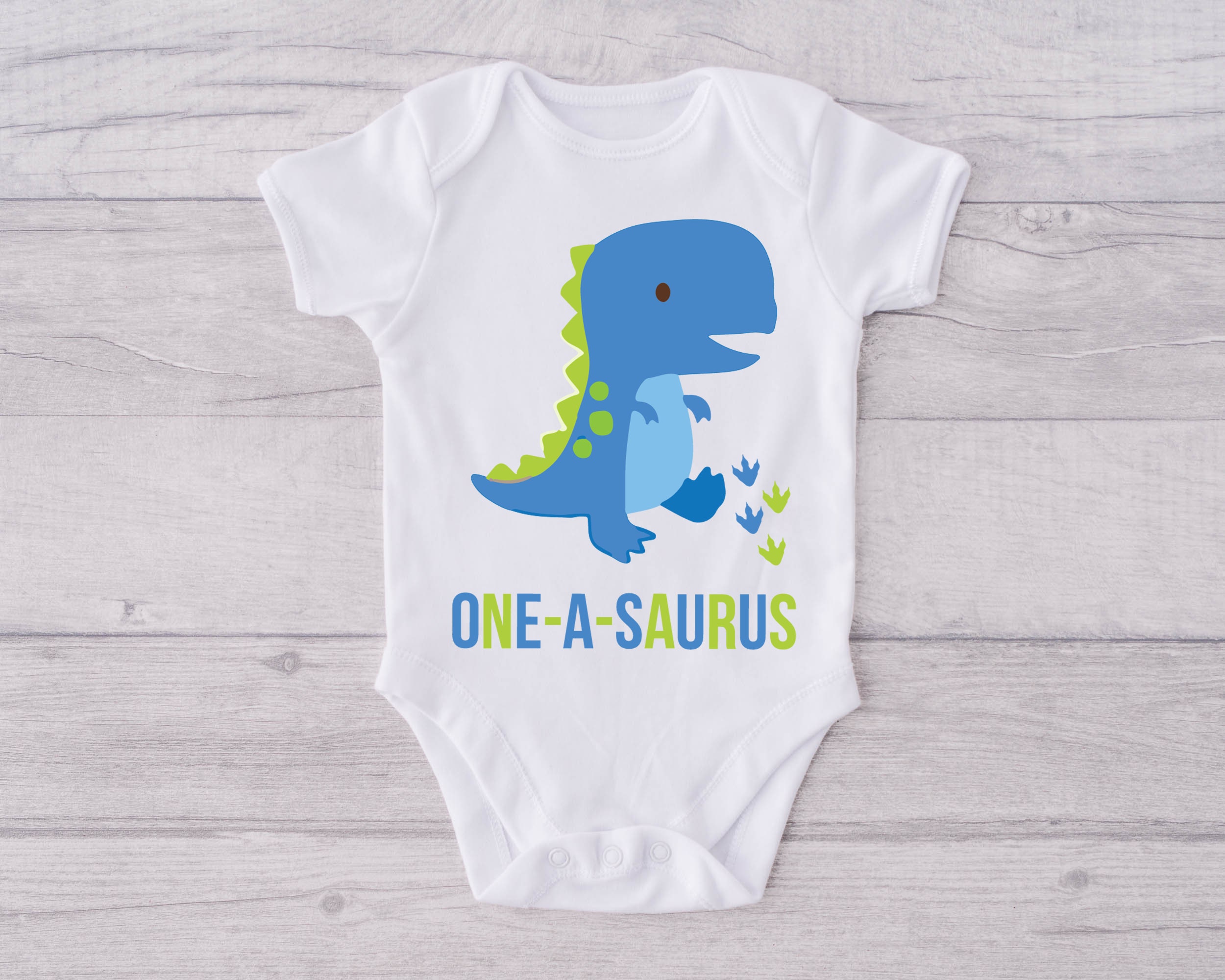 Dinosaur boys 1st one-a-saurus birthday shirt dinosaur | Etsy
