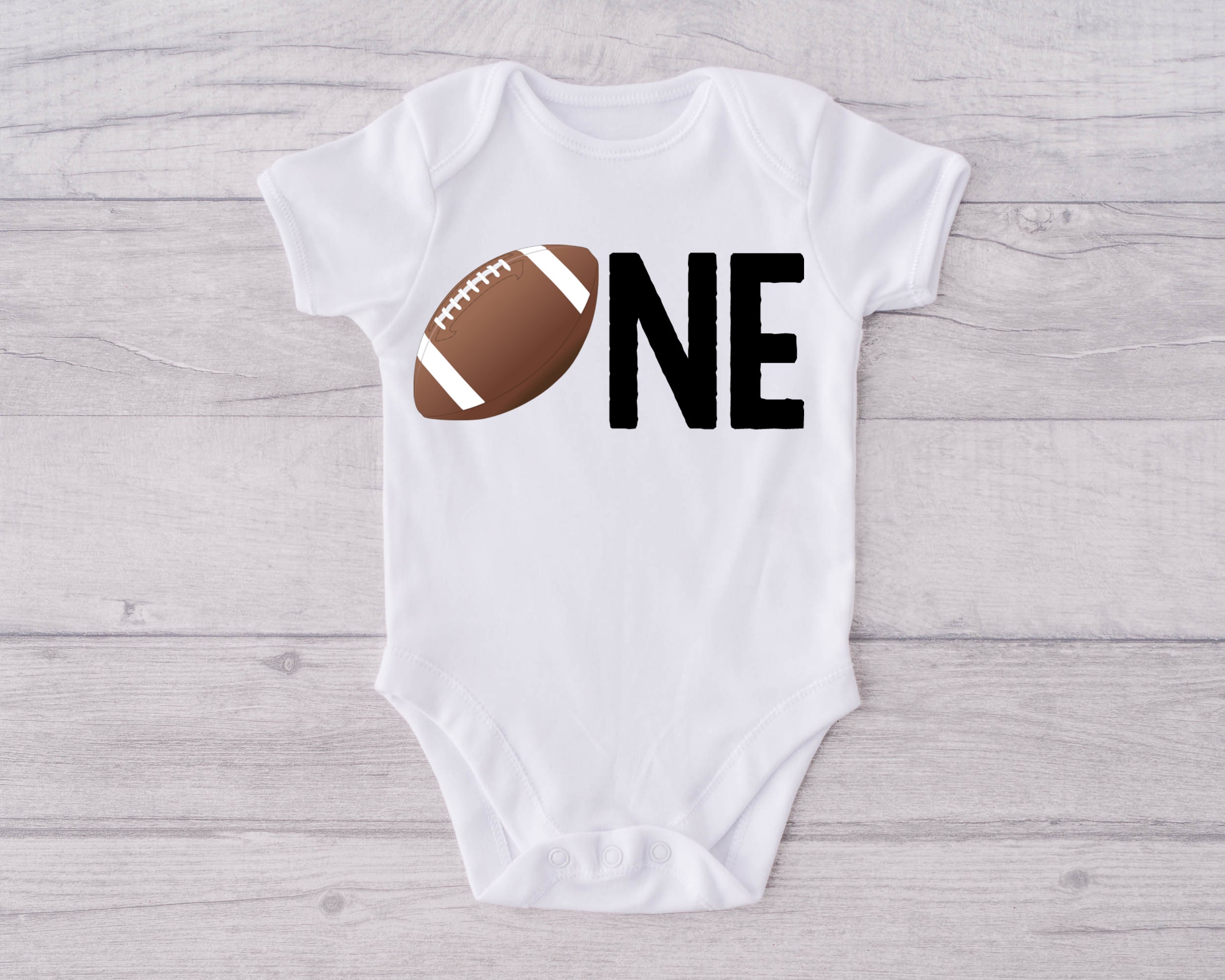 Football one boys 1st first birthday shirt, football birthday shirt, 1st birthday boy, football party, football toddler shirt, sports party