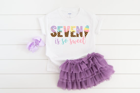 girls ice cream shirt
