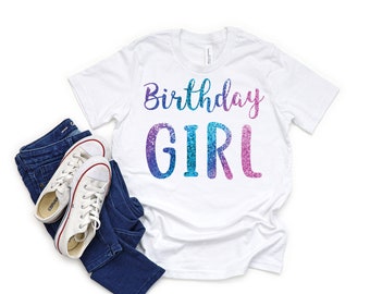 Birthday girl shirt, girl birthday shirt, girl birthday, birthday shirt, birthday girl, tween birthday, teen birthday, girl mer