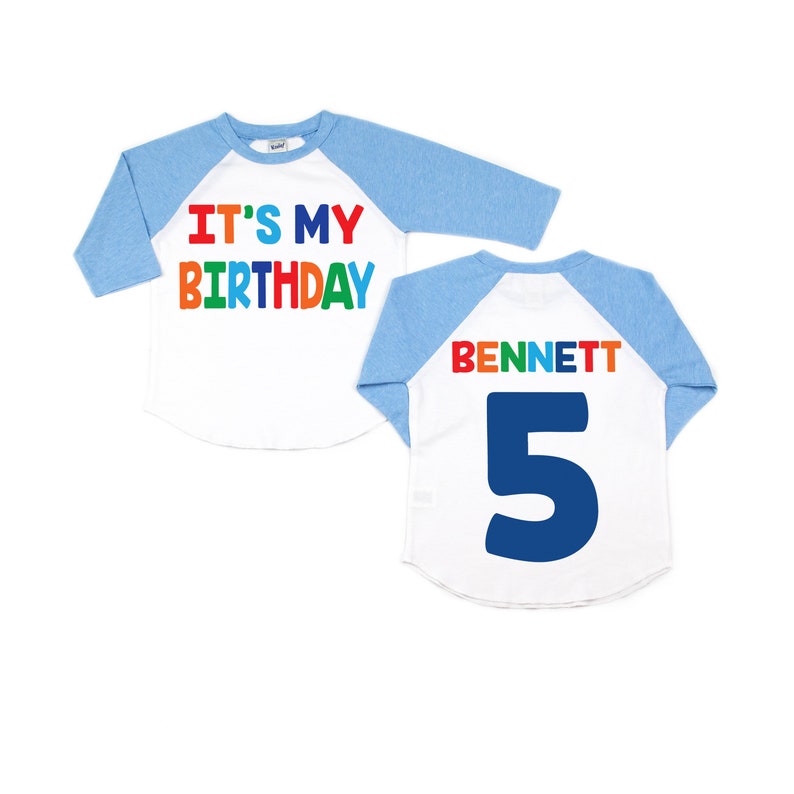 Boys It's My Birthday Shirt Birthday Boy Shirt Birthday Etsy