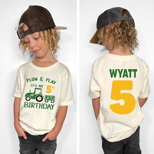 Tractor birthday shirt , tractor shirt, farm birthday shirt, farm birthday party, country boy, country birthday party, boy birthday shirt