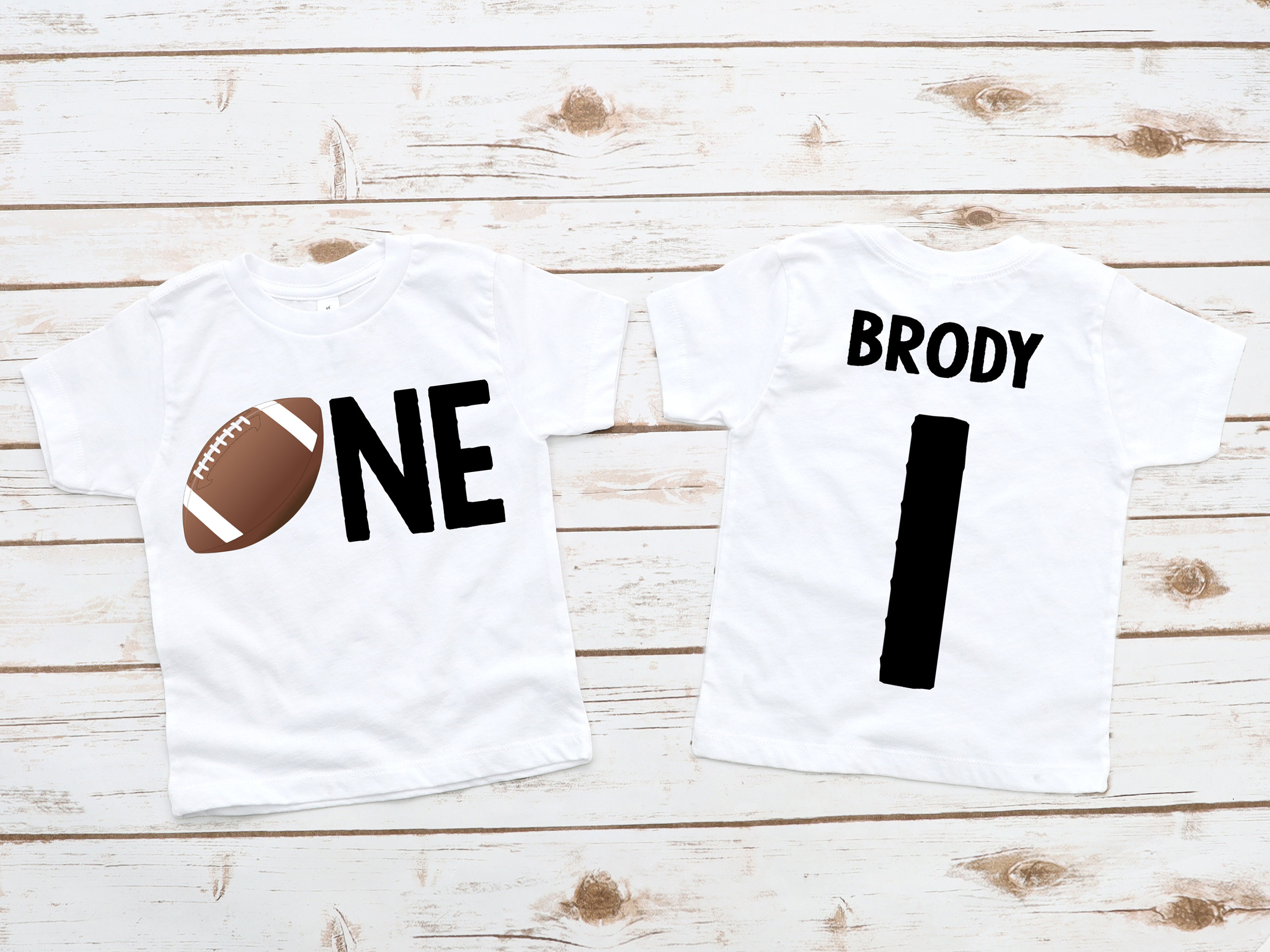 Football one boys 1st first birthday shirt, football birthday shirt, 1st birthday boy, football party, football toddler shirt, sports party