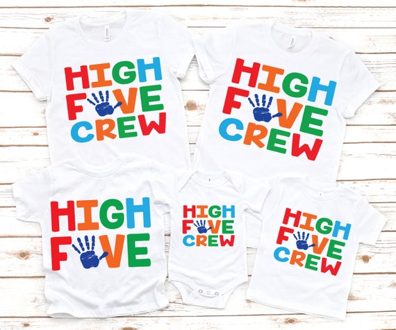 Boys 5th birthday high five shirt, fifth birthday shirt, 5th birthday shirt  boy, boys fifth birthday shirt, 5th birthday tee, years old