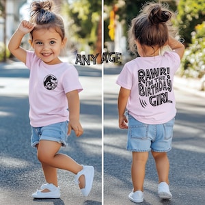 Three rex shirt, Three rex, Three rex girl, girl dinosaur birthday, three rex birthday, dinosaur birthday shirt, cute three rex party shirt