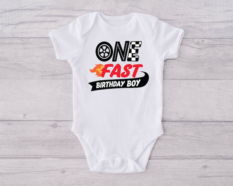 One fast birthday boy 1st race car shirt, racecar birthday shirt, birthday boy shirt, race car birthday party, race car t-shirt, custom race image 6