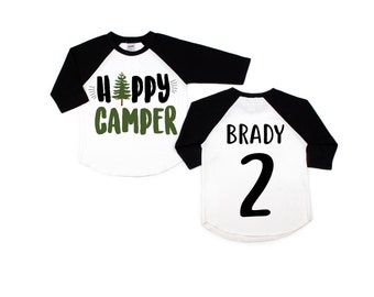 One happy camper shirt, camping birthday shirt, one happy camper 1st birthday, happy camper birthday shirt, camping birthday, 1st birthday
