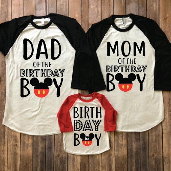 etsy disney birthday shirts