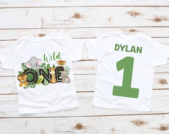 Wild one safari animals zoo 1st girl boy first birthday shirt, wild one shirt, wild one birthday , wild one theme, wild one shirt,wild party