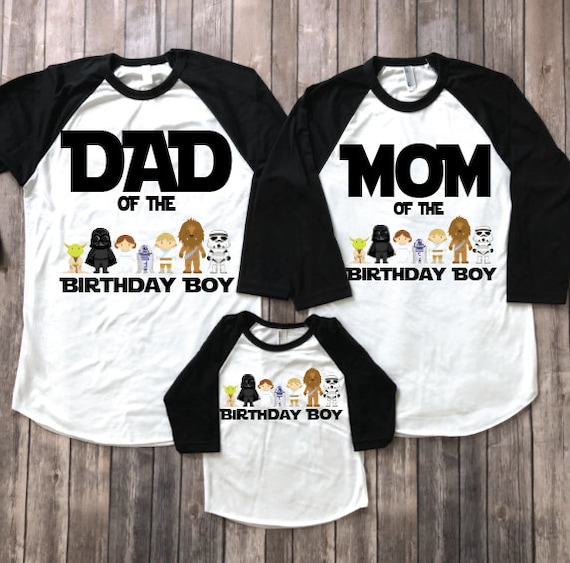 star wars birthday shirt