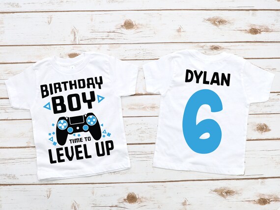 Birthday Boy Video Game Birthday Party T-Shirt Birthday Boy Video Game Birthday Party T-Shirt