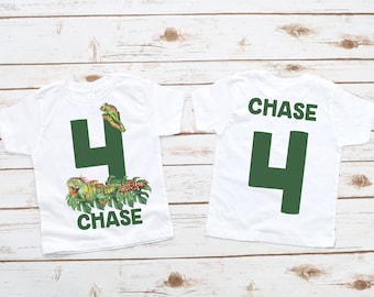 Reptile birthday shirt, lizard shirt, snake shirt, boy reptile shirt, girl reptile shirt, ANY name ANY age, birthday shirt, reptile party
