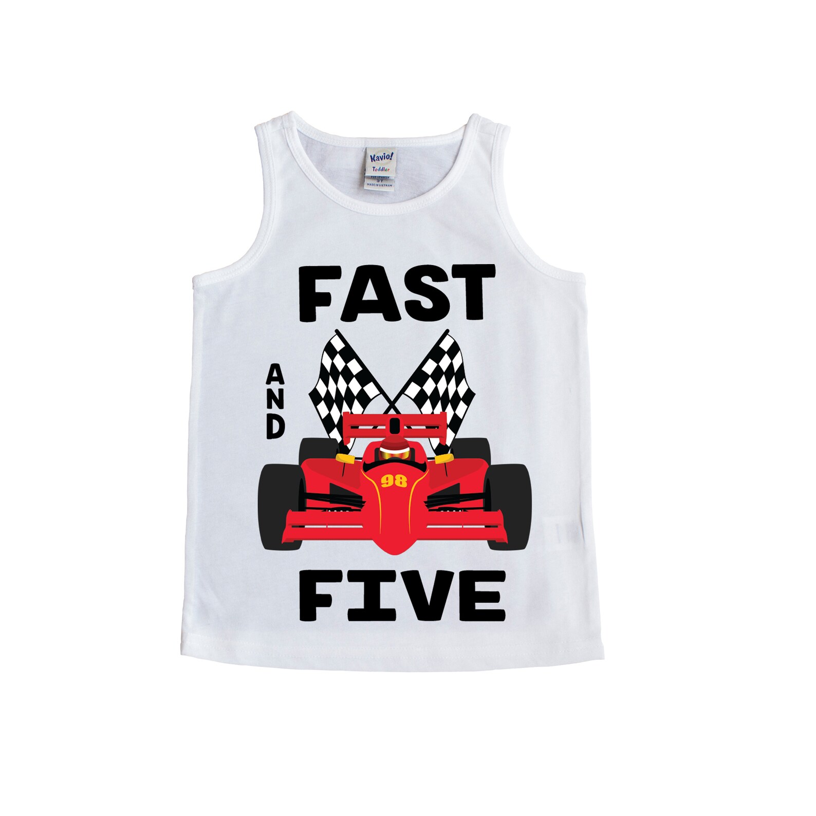 Fast and five 5th birthday race car shirt racecar birthday | Etsy